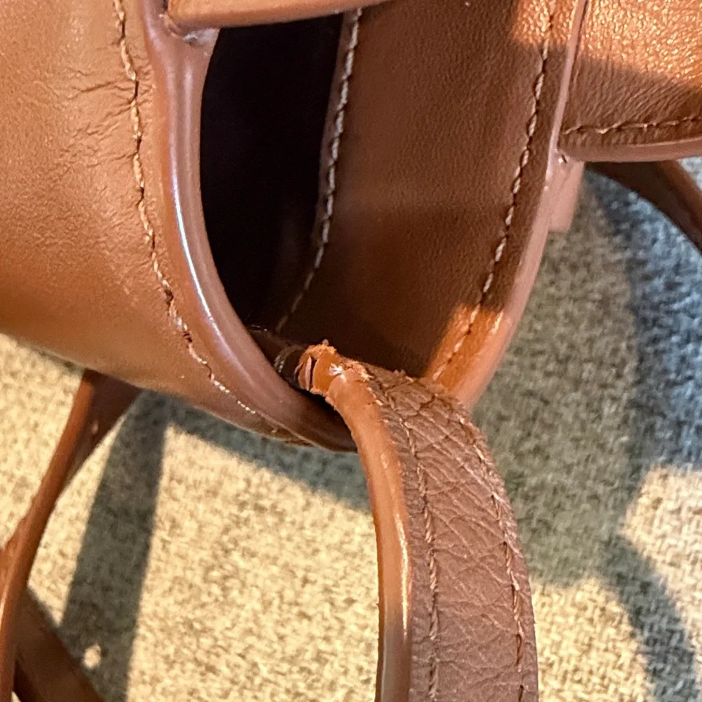Claudie Perlot Mini Shoulder Bag Used Caramel Brown used